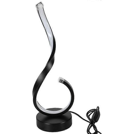 Lampe de bureau décorative compacte et moderne en fer forgé, avec variateur USB tricolore (1 pièce). (1/4)