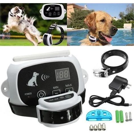 Hunde-Eindämmungssystem – Drahtloser Sender – Wasserdichtes Halsband (1/5)
