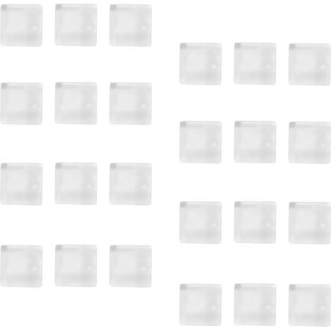 Autocollants Magnétiques en Verre Cristal 24 Pièces pour Réfrigérateur, Facile à Utiliser Adsorption Surface Métallique, Cuisine et Bureau (1/5)
