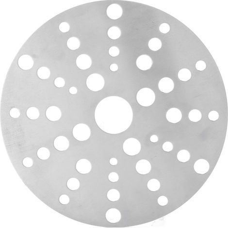 Diffuseur de chaleur en acier inoxydable 12,3 cm pour plaques à induction, gaz et vitrocéramique - Compatible batterie de cuisine magnétique (1/5)
