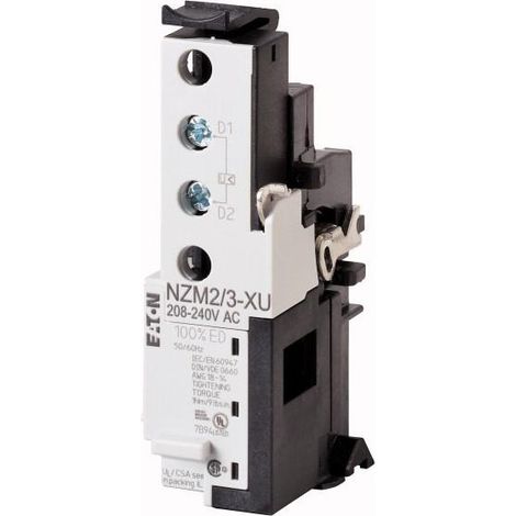 Interrupteur Eaton nzm2/3-xu110-130ac connexion à vis tension 110-130 V