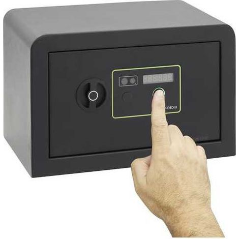 Caja fuerte sobreponer huella dactilar+pomo 200x31 ARREGUI