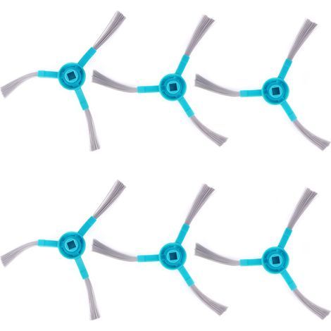 Cepillo lateral de repuesto KIMISS (6 unidades) para aspiradoras robot Conga 3090, 3490 y 4090 - Ideal para la limpieza de esquinas. (1/5)