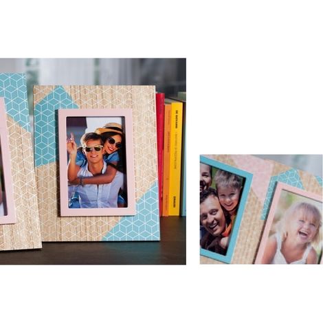 Cornice Portafoto in legno mdf color 10 x 15 cm 2 Colori (1/3)