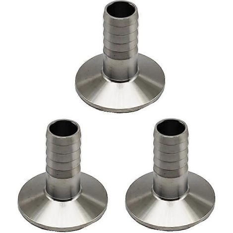 Tri-Clamp-Schlauchverbinder mit Widerhaken für Heimbrauanlagen, 19 mm (1/5)