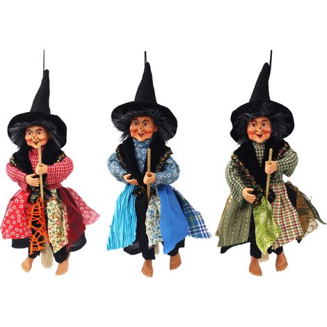 Signes Grimalt Figura Mitológica Novedad Bruja 3U Novedad Multicolor 10x8x26cm 39942