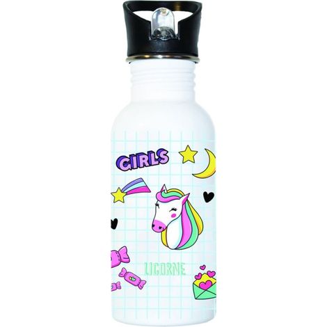 Gourde en Aluminium Girls 500 ml (1/2)