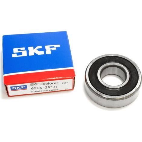 CUSCINETTO SKF 6204 2RS TENUTA STAGNA 20X47X14MM. UNIVERSALE LAVATRICE