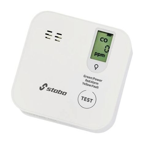 Stabo CO-Alarm IV detector de monóxido de carbono blanco