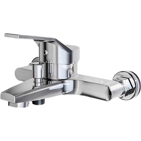 Robinet mitigeur de douche/baignoire, laiton chromé (1/5)