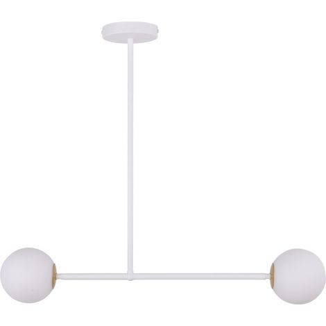 Plafoniera bianca minimal Gama 2 sfere G9 Sigma Lighting (1/2)