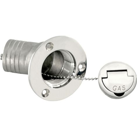 Réservoir de carburant incurvé de 1,5 pouce, goulotte de remplissage et entrée d'eau, disponible en plusieurs tailles. Veuillez préciser « Accessoires pour la navigation de plaisance » dans les notes (1/3)