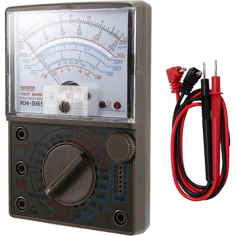 Analoges Multimeter -965 mit mechanischem Zeiger, Multifunktionsmessgerät, Grau (1/5)