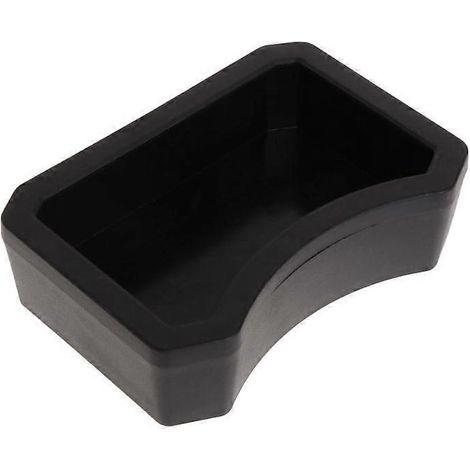 Gamelle d'eau et de nourriture pour reptiles (gecko, araignée, scorpion, caméléon) - Noir (1/4)