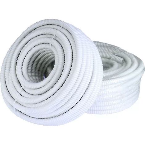 Tubo spiralato in PVC Ø20 – Rotolo da 25 metri per scarico condensa