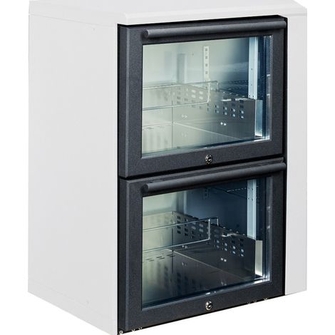 Kit bloc tiroirs vitrés (1/2 + 1/2) x RLB... - Diamond