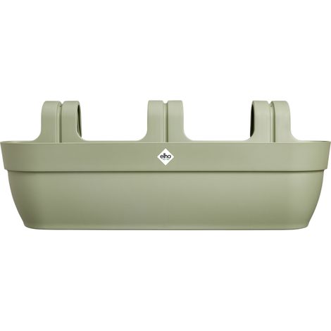 Elho Vibia Campana Easy Hanger XXL 70 - Vert - L 69 x B 23.7 x H 27 cm - Balcon - 100% recyclé (1/2)