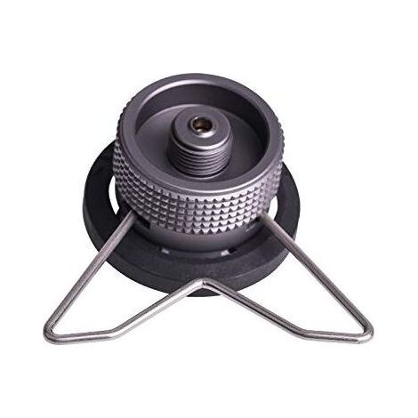 Adaptateur de conversion verrouillable, pour type de bouteille de buse/cartouche de gaz butane/bidon à visser type gaz/bidon de valve Lindal (Z10) (1/5)