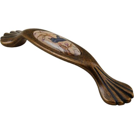 Schrankgriff, Schrankgriff, Ersatzgriff, Schrankknopf, Nachttischgriff für Schrank, Schublade, Bücherregal, Kommode-16.5cmx3.1cm (1/5)