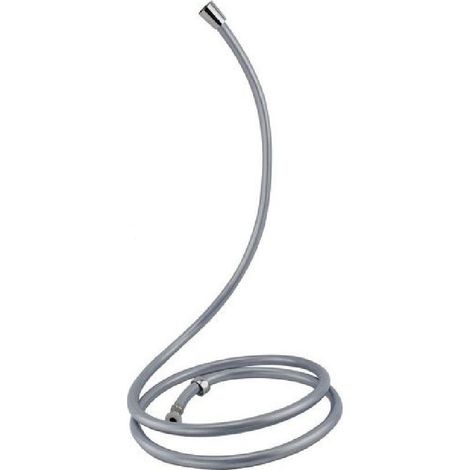 Cleafe - Laccio Tubo Flessibile Doccia In Pvc Grigio Universale Lunghezza 1,8 Metri 69231 - (1/2)