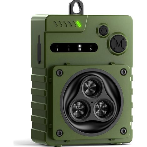 Antibellgerät für Hunde – 4 Ultraschallfrequenzeinstellungen – 15 Meter Reichweite – Wiederaufladbar – Schutzart IPX4 für den Außenbereich (1/5)