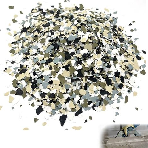 Peinture Sol Garage avec Flocons colorés – Kit 500g – Multicolore – Application pour Mur et Sol béton Maison ou Commerce (1/5)