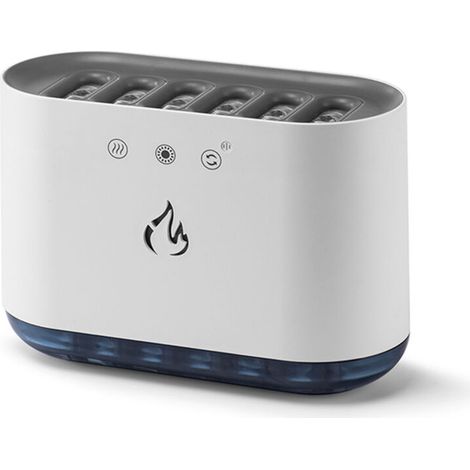 Umidificatori per camera da letto Eosnow con timer da 10 ore, diffusore di oli essenziali per aromaterapia da 900 ml, 6 modalità di nebulizzazione, scrivania dinamica portatile con luci a 7 colori e b (1/4)