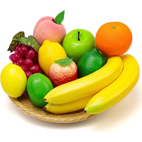 Meiwlong 10 PCS Künstliche Früchte Dekoration Haushalt Gefälscht Realistisch (1/5)