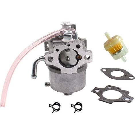 Carburador con filtro de combustible para cortacésped 14SB con motor Kawasaki FC150V de 4 tiempos - Sustituye a 15003-2364, AM121151, AM124620 (1/5)