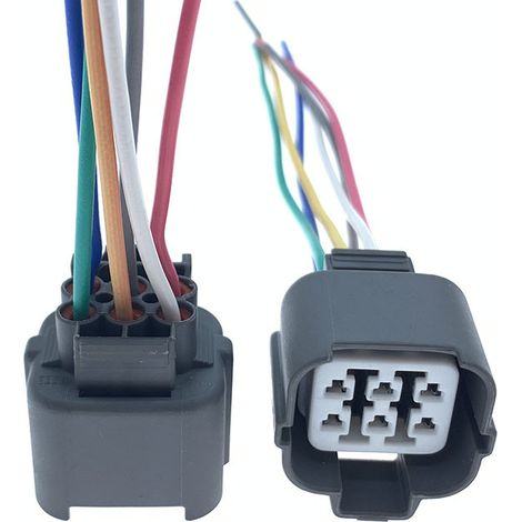 Applicable au connecteur du faisceau de câbles du lève-vitre de la porte avant gauche des Haval H2 F5 H1 H6 H7 H8 H9 H5 H4 (1/4)