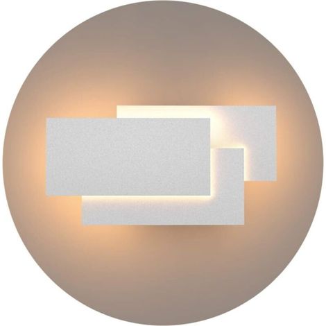 Appliques Murales Interieur LED Lampe 24W 1920LM Moderne Applique Murale pour Chambre Maison Couloir Salon Blanc chaud 3000K