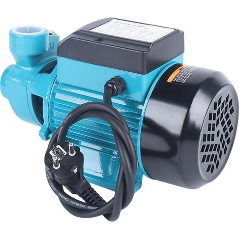 Pompe de circulation, construction en fonte durable, débit élevé, 220V, Cyan, UE (1/2)