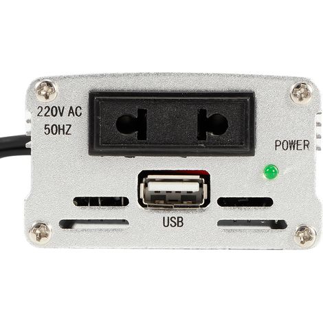 Convertisseur de voiture multifonctionnel intelligent DC12V vers AC220V 150W (1/5)