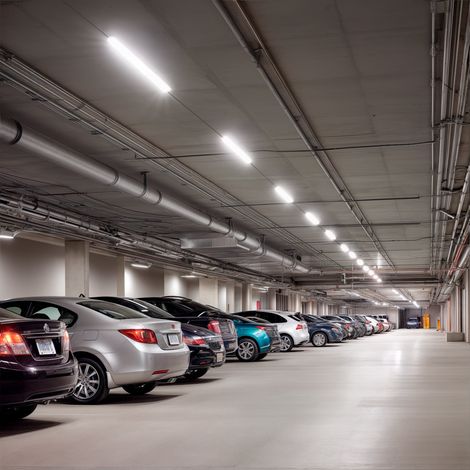 Pantalla Estanca LED 60cm 18W High Lumen 150lm/W IP66 Enlazable FLEXILITE No Flicker 4000K Blanco Neutro (1/4)