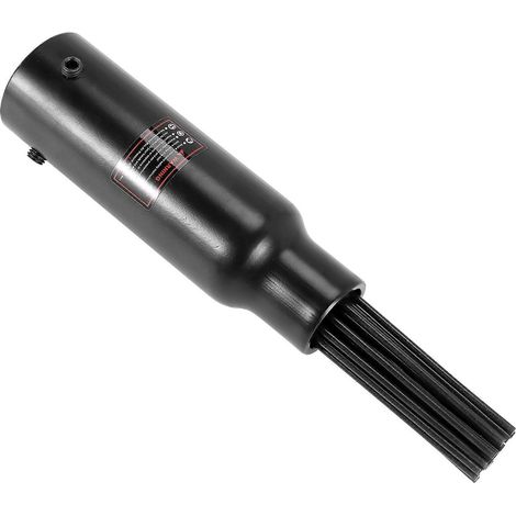 Kit d'outils de détartrage pneumatique à 19 aiguilles, compatible avec marteau à burin pneumatique, élimine la peinture et la rouille. Kit de détartrage pneumatique Ru-SFYGV (1/5)