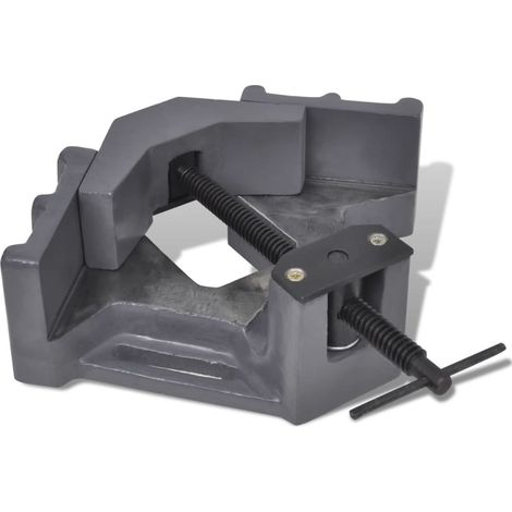 Manually Operated Drill Press Corner Vice 115 mm vidaXL