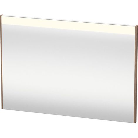 Miroir DuravitBRIOSOavec éclairage 700x1020x45mm 29 W cerise du tessin