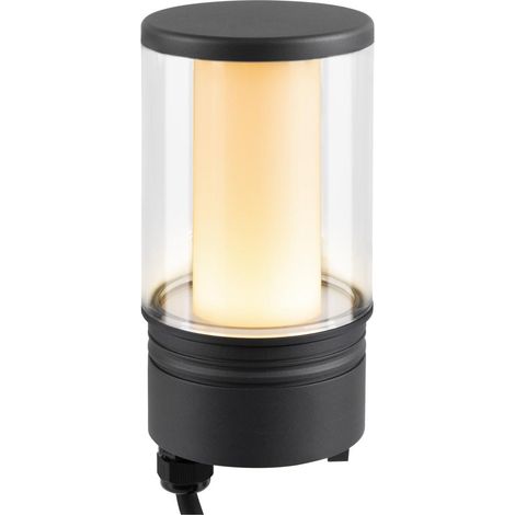 Tête de lampe borne M-POL extérieur gris LED 19W 2700/3000K IP 65 - SLV - 1006390