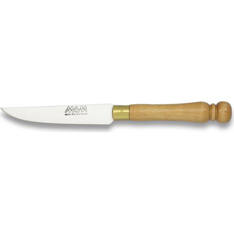 Mam Knife, Messinghülse, Mango Klinge aus Holz, rostfreier Stahl 8,8 cm, 17407