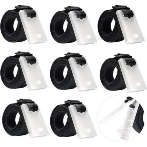 Bungee cords, solar tarp roller accessories, umbrella wheel kit, pool cover straps. (1/5)