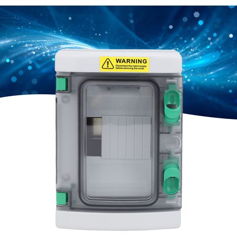 Boîtier de compteur extérieur étanche HA adapté aux disjoncteurs miniatures (MCB), indice d'étanchéité IP66, panneau solaire adapté à une utilisation intérieure et extérieure. (1/5)