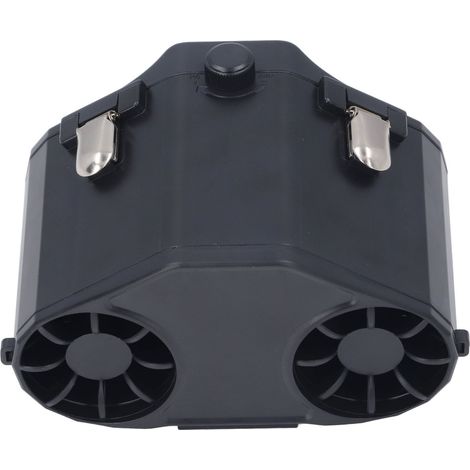 Ventilateur portable 20000mAh autonomie 15 à 120h 3 en 1 clip ceinture cordon vitesse réglable travail extérieur randonnée camping (1/5)