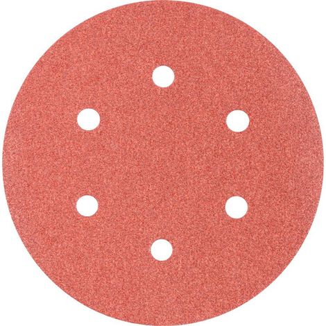 Disque abrasif auto agrippant kss 150 mm 6 trous grain100 boîte de 25 - 588154 - PFERD - PFERD-RUGGEBERG-FRANCE (1/4)