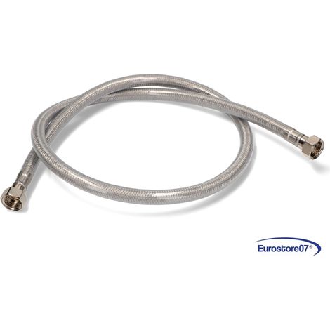 TUBO CUCINA FLESSIBILE INOX DN10 R314AIJ 1200mm FEMMINA / FEMMINA 1/2''