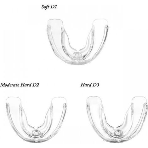 Entraîneur De Dents Orthodontiques - TPE Alimentaire - 3 Phases Progressives - Pour Adultes - Lot De 3