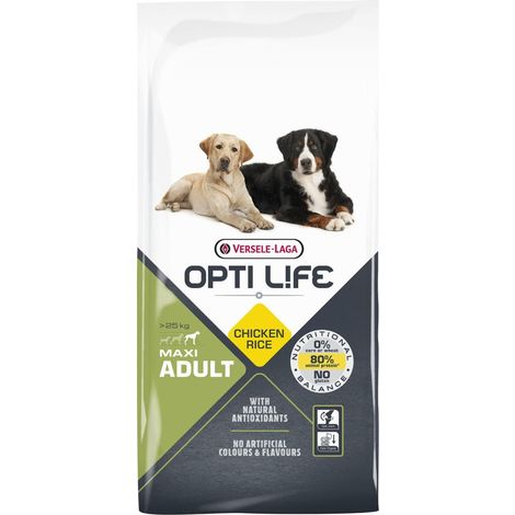 Croquettes Opti Life chien maxi Poulet : 12.5kg (1/2)
