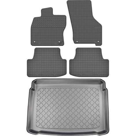 Set di tappetini in gomma per auto e tappetino per bagagliaio per Audi A3 IV 8Y Sportback Hatchback dal 03.2020 (1/5)