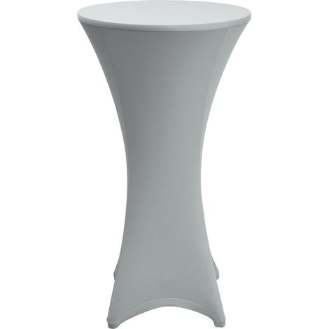 Beautissu Housse de table bistrot Stella
Beautissu Housse de table bistrot Stella Gris Argent, 70cm (∅) (1/4)