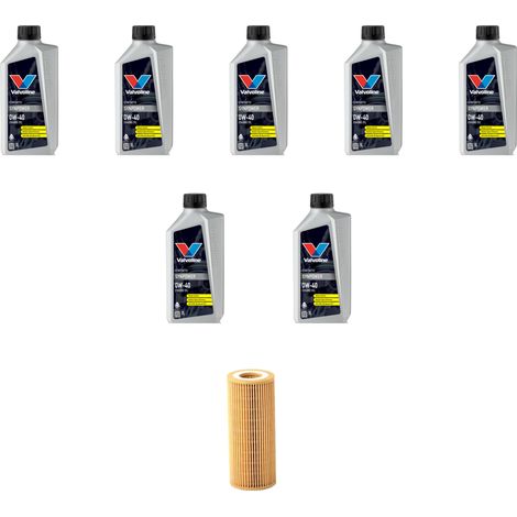 Kit filtro olio e 7L compatibile con Bmw x3 (E83) 3.0d 150kw dal 2003 al 2005 (1/2)