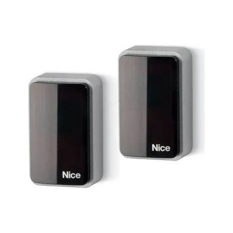 Nice – Photocellule pour motorisations – Alimentation 3V CC – Portée 15-30m – Fréquence 433.92 MHz – Indice IP44 – PHW200